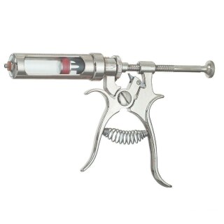 Roux-Revolver &raquo;HSW&laquo; f&uuml;r Reihenimpfungen &middot; 0,5-2,5ccm, 30ml Luer-Lock