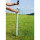Weidetor »Euronetz« für Elektrozäune · 1,20m breit 2 Spitzen, 112cm