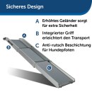 Hunderampe Deluxe »Tri-Scope« bis 178cm...