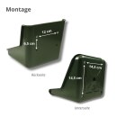 Salzlecksteinhalter »primo« für Mineralleckstein bis 10kg · grün