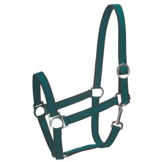 Pferdehalfter »Warmblut« Nylonhalfter · 1 Karabiner, Gr. 3, rot