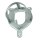 Trensenhalter »Alfred« verstaut Trense, Longe · Metall, silber