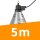 Alulampe »Plus« für Infrarotbirnen · Sparschalter, 5m
