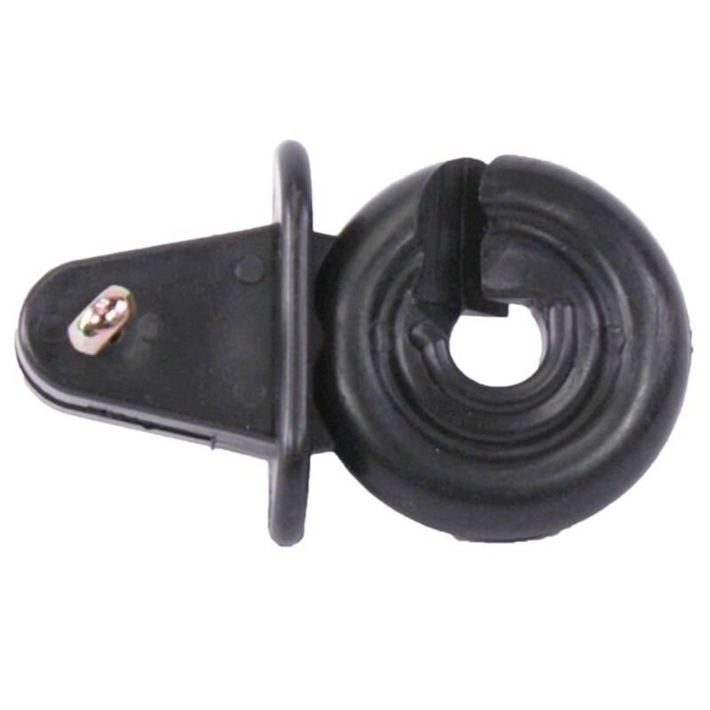25x Splintisolator Ringisolator für Winkelstahlpfähle Isolator Weidezaun 
