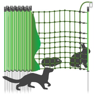 Kleintiergehege »Premium« Kleintiernetz · 12m 1 Spitze, 65cm