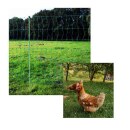 Hühnernetz »Euronetz« mobiler Zaun für Hühner · 25m 2 Spitzen, 112cm