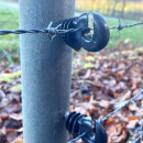 Recyclingpfähle »Rund« Zaun Pfosten · 4,5cm, 1,50m