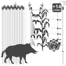 Wildschweinzaun &raquo;Euronetz&laquo; Wildschweinabwehr &middot; 30m 1 Spitze, 75cm