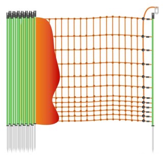 Geflügelzaun »Euronetz« Elektrozaun · 25m 1 Spitze, 112cm