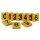Nummernblock »9« für Markierungsband, Kuhhalsband · gelb